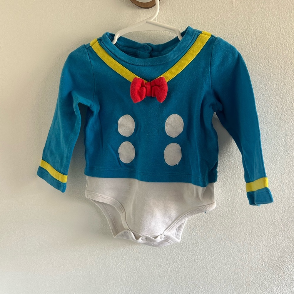 Disney Donald Duck onesie without hat